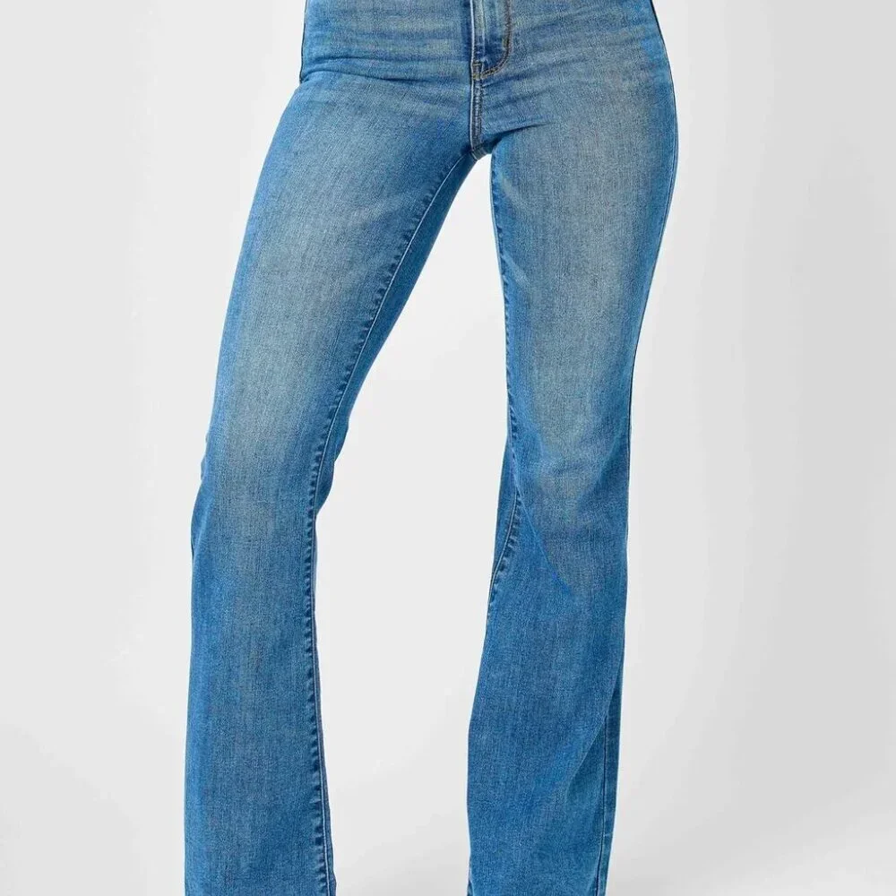 Judy Blue Full Size‎ Hw Classic Flare Jeans Plus Size
